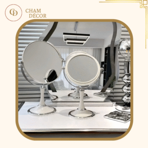 Gương soi 2 mặt phóng to xoay 360 độ