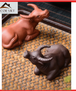 Tượng trâu mini trang trí tiểu cảnh